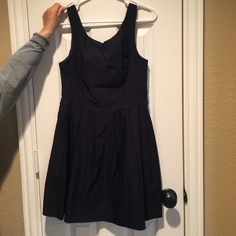 formal navy dress